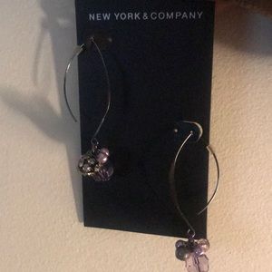 New York and Company hanging earrings